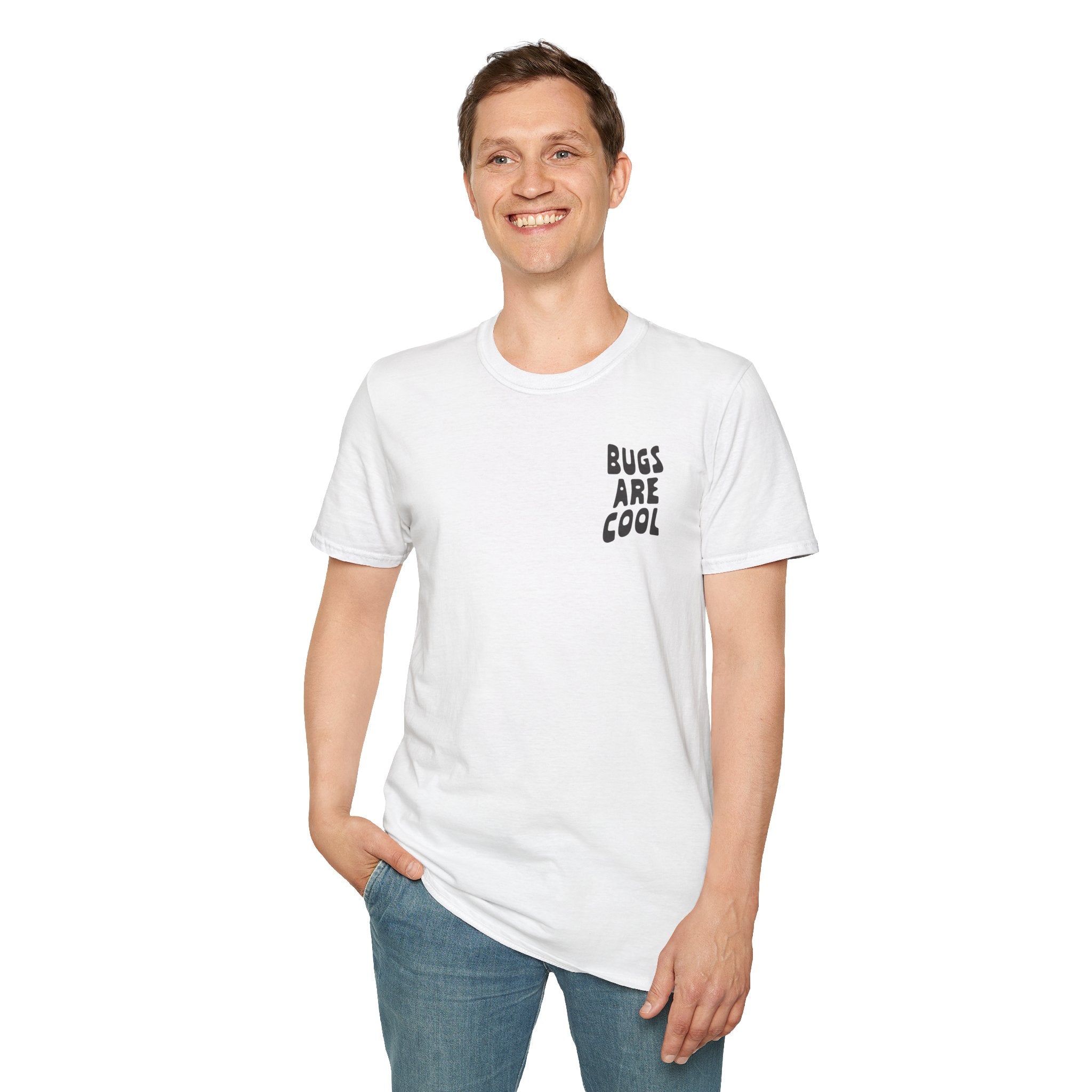 "Bugs Are Cool" Minimal Insect Lover Tee