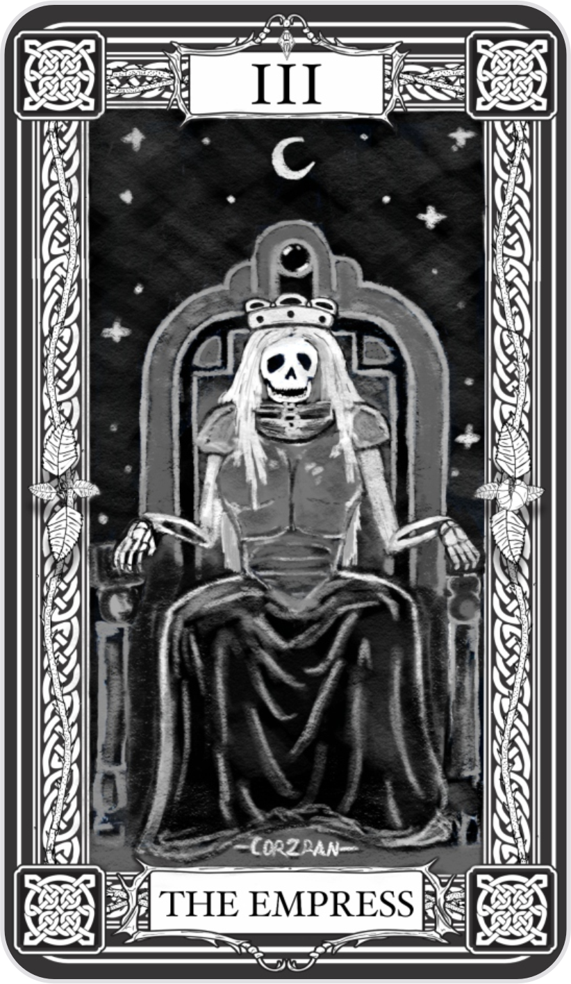 Black Empress Card